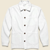 Field Jacket - Herringbone Ecru - Universal Works - STAG Provisions - Outerwear - Coat / Jacket