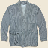 Kyoto Work Jacket - Hickory Shirting Ecru - Universal Works - STAG Provisions - Outerwear - Shirt Jacket