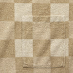 Terry Checkerboard Vacation Polo - Sand - Universal Works - STAG Provisions - Tops - S/S Knit