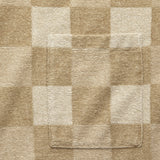 Terry Checkerboard Vacation Polo - Sand - Universal Works - STAG Provisions - Tops - S/S Knit