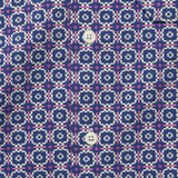 Tile Road Shirt - Navy/Pink/White - Universal Works - STAG Provisions - Tops - S/S Woven - Other Pattern