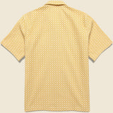 Tile Road Shirt - Yellow/White - Universal Works - STAG Provisions - Tops - S/S Woven - Other Pattern
