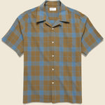 Taki Check Camp Shirt - Seasand - Universal Works - STAG Provisions - Tops - S/S Woven - Plaid