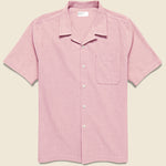 Oxford Road Shirt - Pink - Universal Works - STAG Provisions - Tops - S/S Woven - Solid