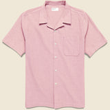 Oxford Road Shirt - Pink - Universal Works - STAG Provisions - Tops - S/S Woven - Solid