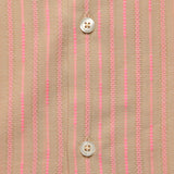 Fluo Road Shirt - Beige - Universal Works - STAG Provisions - Tops - S/S Woven - Stripe