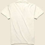 Newlyn Terry Polo - Ecru - Universal Works - STAG Provisions - Tops - S/S Knit
