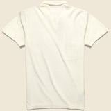 Newlyn Terry Polo - Ecru - Universal Works - STAG Provisions - Tops - S/S Knit
