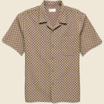 Tile Road Shirt - Brown - Universal Works - STAG Provisions - Tops - S/S Woven - Other Pattern