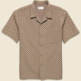 Tile Road Shirt - Brown - Universal Works - STAG Provisions - Tops - S/S Woven - Other Pattern