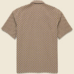 Tile Road Shirt - Brown - Universal Works - STAG Provisions - Tops - S/S Woven - Other Pattern