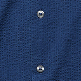Seersucker Road Shirt - Washed Indigo - Universal Works - STAG Provisions - Tops - S/S Woven - Seersucker