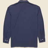 Poplin Dwight Overshirt - Navy - Universal Works - STAG Provisions - Tops - L/S Woven - Overshirt