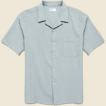 Seersucker Road Shirt - Green - Universal Works - STAG Provisions - Tops - S/S Woven - Seersucker