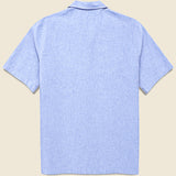 Sido Linen Road Shirt - Sky Blue - Universal Works - STAG Provisions - Tops - S/S Woven - Solid