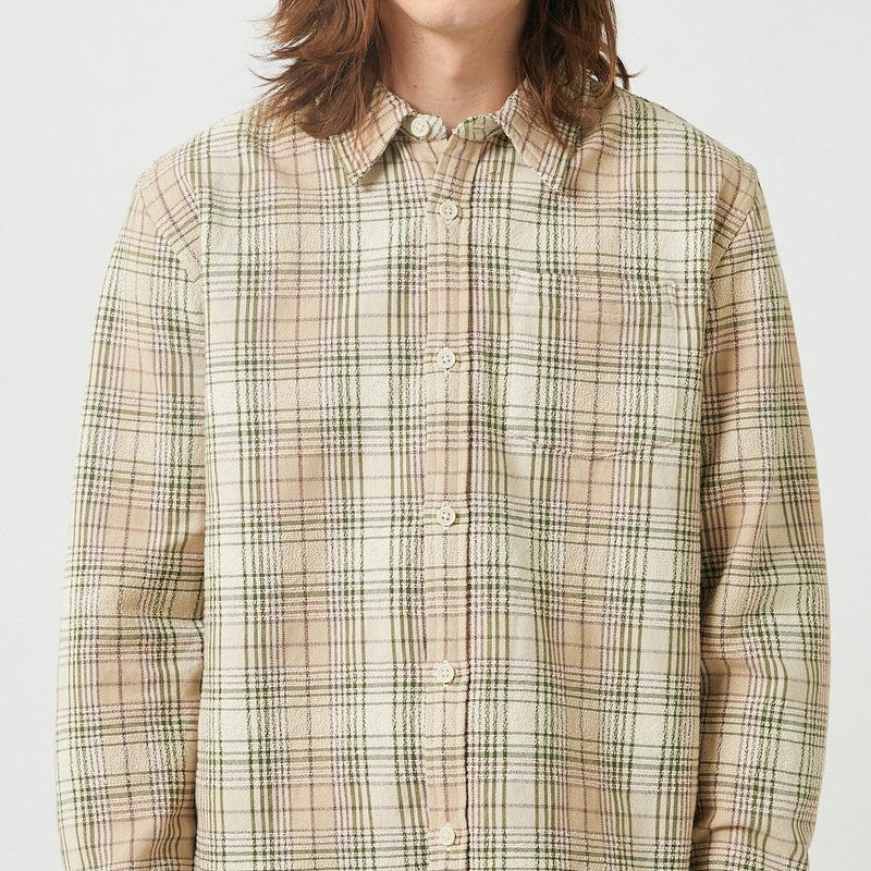 
                          Birch Shirt - Natural - Corridor - STAG Provisions - Tops - L/S Woven - Plaid
                        
