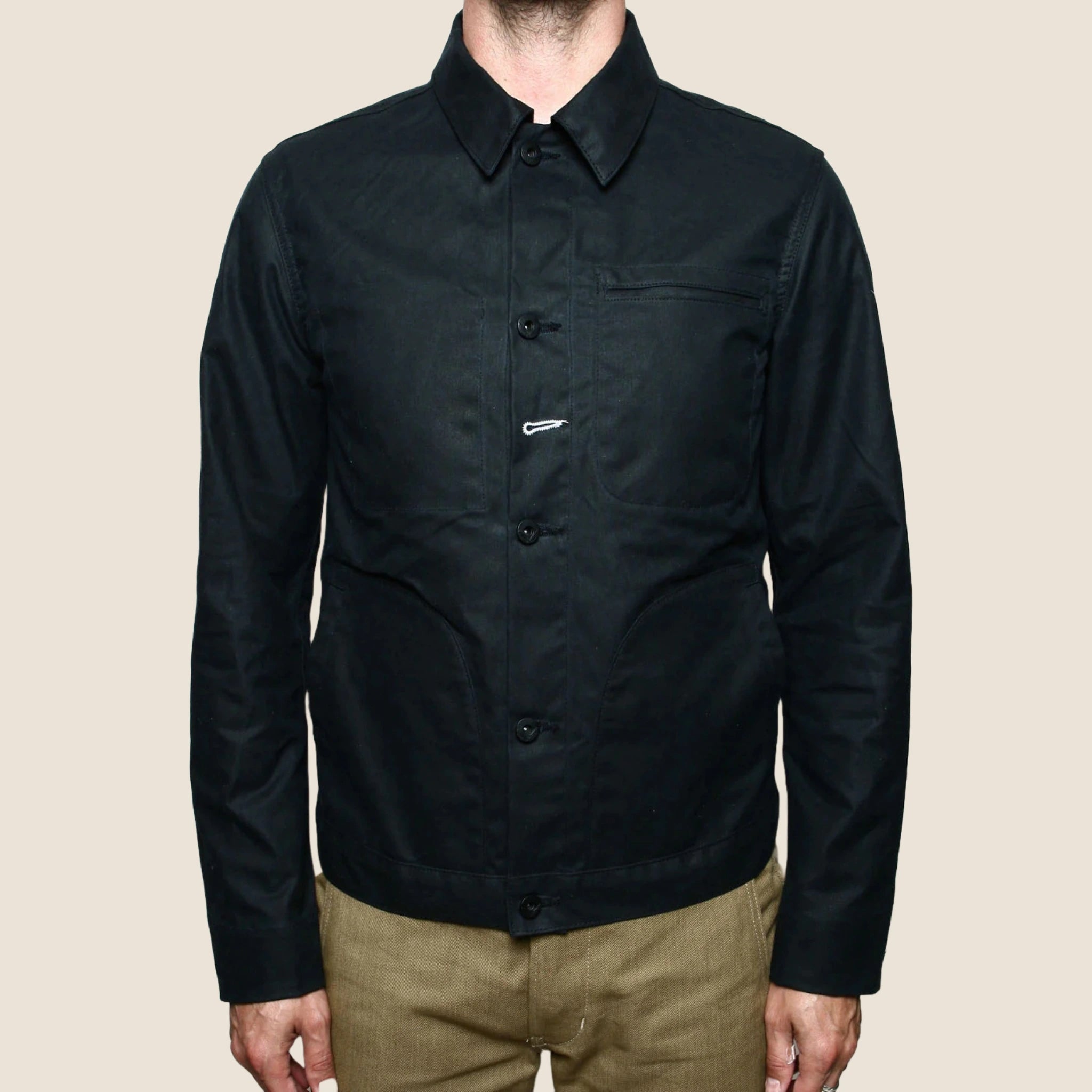 
                          Supply Jacket - Waxed Black Ridgeline - Rogue Territory - STAG Provisions - Outerwear - Coat / Jacket
                        