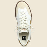 Volley O.T. Leather Sneaker - White Tent Bark - Veja - STAG Provisions - Shoes - Athletic