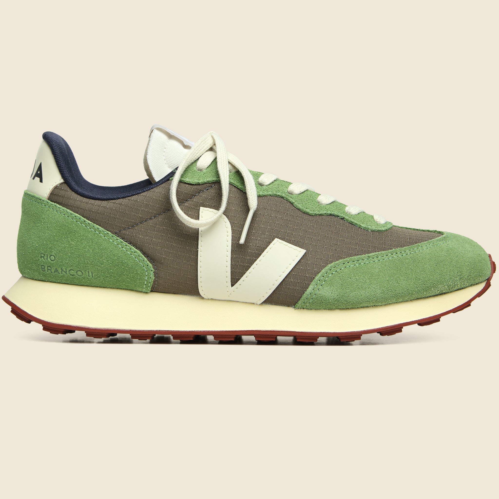 Rio Branco Ripstop Sneaker - Khaki Pierre - Veja - STAG Provisions - Shoes - Athletic