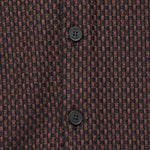 Stepney Whiting Overshirt - Black/Brown - Wax London - STAG Provisions - Tops - L/S Woven - Other Pattern