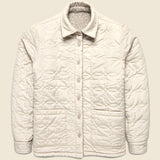 Mount Overshirt - Bobble Wool/Natural - Wax London - STAG Provisions - Outerwear - Shirt Jacket