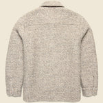 Mount Overshirt - Bobble Wool/Natural - Wax London - STAG Provisions - Outerwear - Shirt Jacket