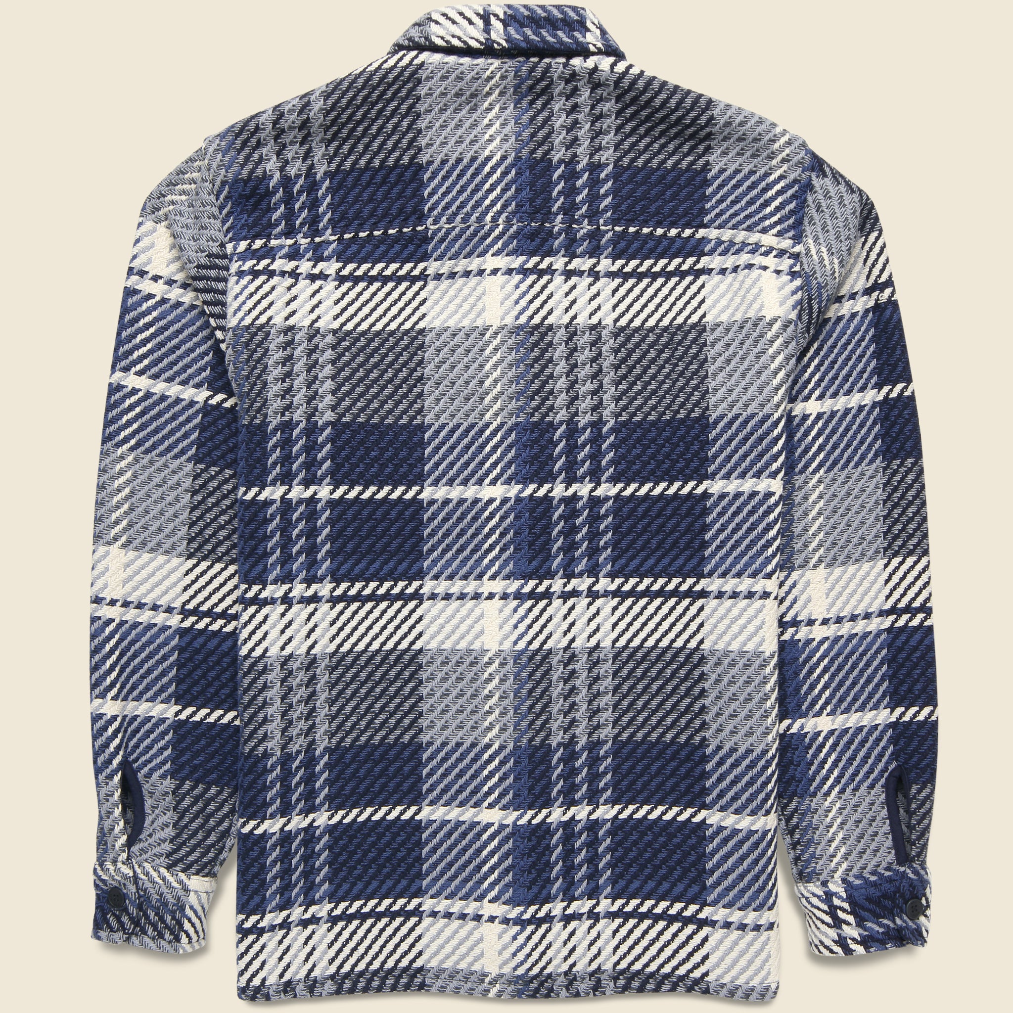 
                          Whiting Overshirt - Spear Check - Wax London - STAG Provisions - Tops - L/S Woven - Plaid
                        