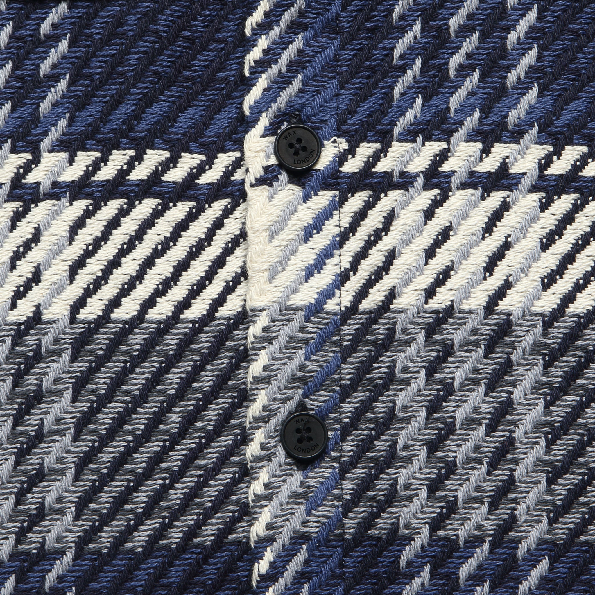 
                          Whiting Overshirt - Spear Check - Wax London - STAG Provisions - Tops - L/S Woven - Plaid
                        