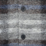 Nolan Overshirt - Grey/Blue - Wax London - STAG Provisions - Outerwear - Shirt Jacket