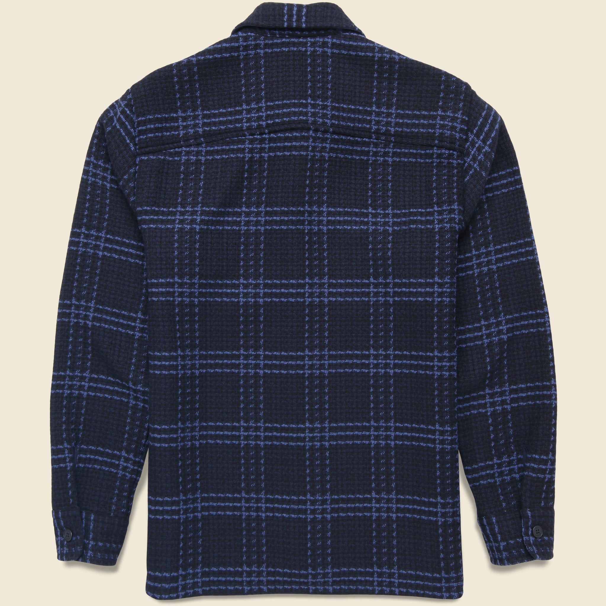 Whiting Overshirt - Skate Check - Wax London - STAG Provisions - Tops - L/S Woven - Plaid