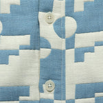 Jigsaw Quilt Otto Overshirt - Pale Blue - Wax London - STAG Provisions - Outerwear - Shirt Jacket