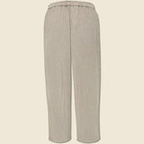 Chalk Stripe Tyne Trouser - Natural - Wax London - STAG Provisions - Pants - Lounge