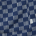 7" Kurt Shorts - Grid Stitch Indigo - Wax London - STAG Provisions - Shorts - Lounge