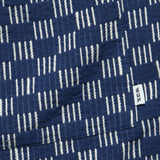 7" Kurt Shorts - Grid Stitch Indigo - Wax London - STAG Provisions - Shorts - Lounge