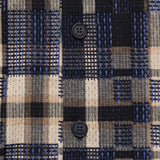 Whiting Overshirt - Glitch Check Natural - Wax London - STAG Provisions - Tops - L/S Woven - Plaid