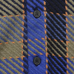 Whiting Overshirt - Pike Check Blue Multi - Wax London - STAG Provisions - Tops - L/S Woven - Plaid