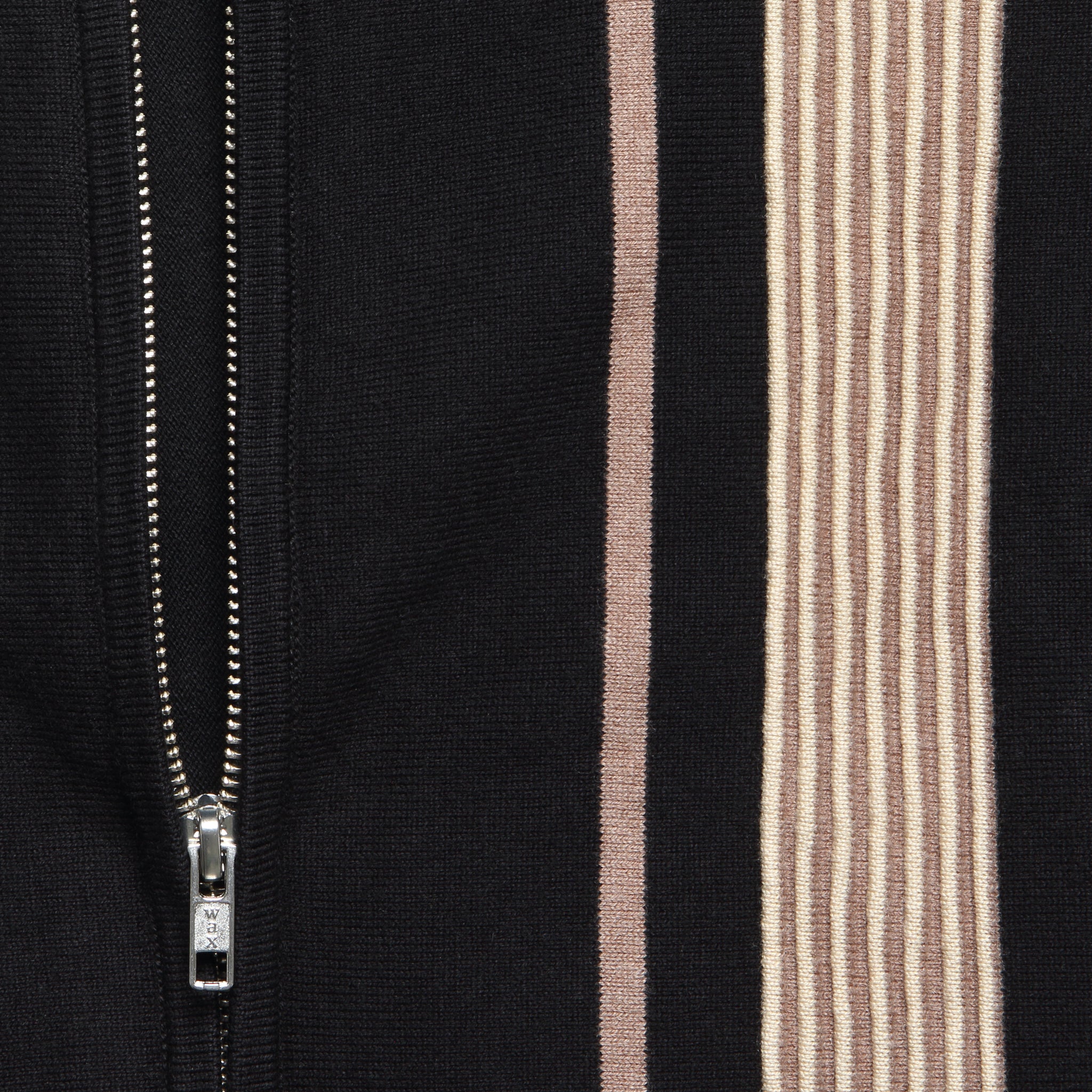 
                          Lennox Polo - Milano Stripe Black - Wax London - STAG Provisions - Tops - Sweater
                        