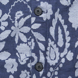Iggy Jacket - Floral Jacquard Navy - Wax London - STAG Provisions - Outerwear - Coat / Jacket