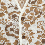 Alban Cardigan - Floral Jacquard - Wax London - STAG Provisions - Tops - Sweater