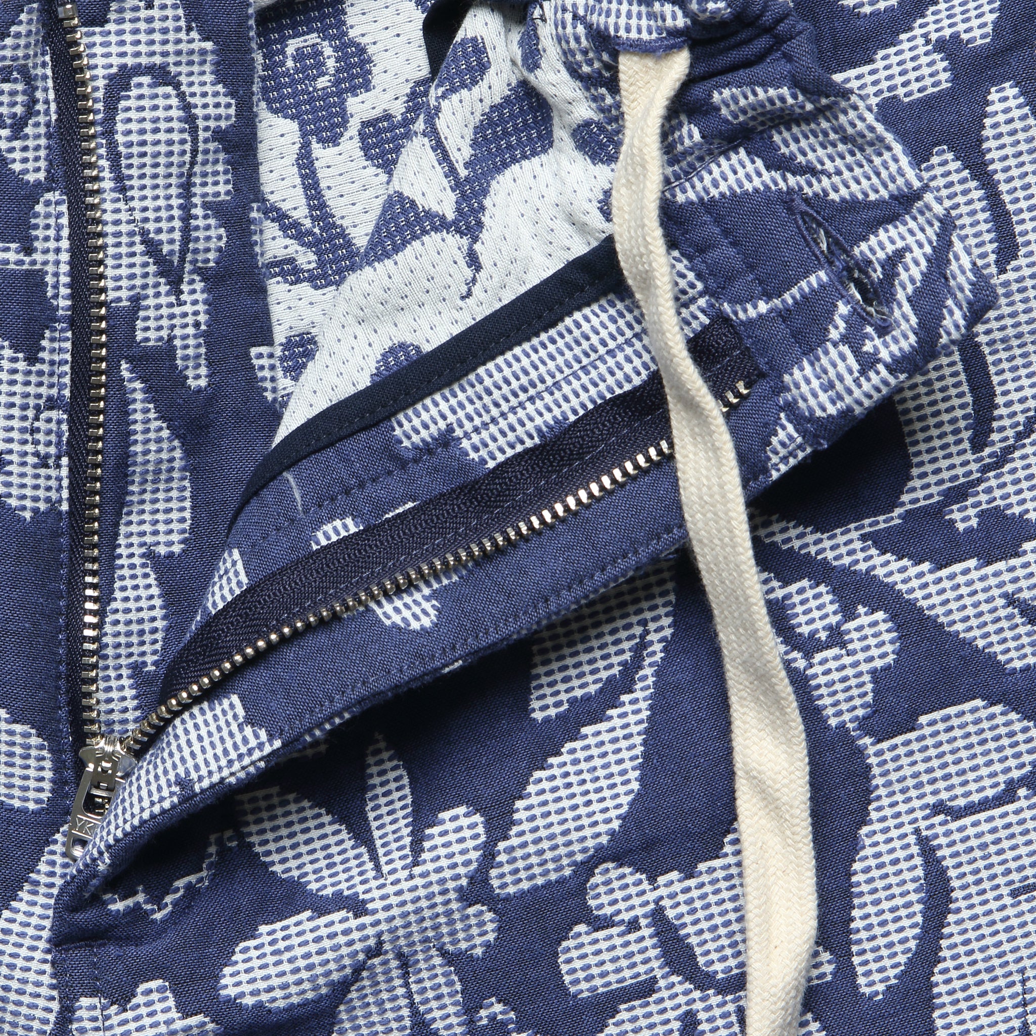 7" Kurt Shorts - Floral Jacquard Blue - Wax London - STAG Provisions - Shorts - Lounge