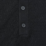 Naples Polo - Black - Wax London - STAG Provisions - Tops - S/S Knit