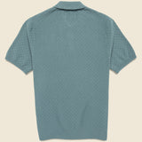Naples Polo - Sea Green - Wax London - STAG Provisions - Tops - S/S Knit