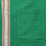 Pointelle Belle Shirt - Green/Ecru - Wax London - STAG Provisions - Tops - S/S Knit
