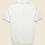 Pointelle Tellaro Shirt - Ecru - Wax London - STAG Provisions - Tops - S/S Knit