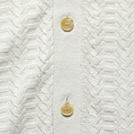 Pointelle Tellaro Shirt - Ecru - Wax London - STAG Provisions - Tops - S/S Knit