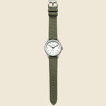 Automatic Standard Issue Field Watch 38mm - White/Olive - Weiss Watch Co - STAG Provisions - Accessories - Watches