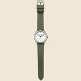 Automatic Standard Issue Field Watch 38mm - White/Olive - Weiss Watch Co - STAG Provisions - Accessories - Watches