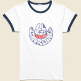 Tonkin' Ringer Tee - White - Wythe - STAG Provisions - Tops - S/S Tee