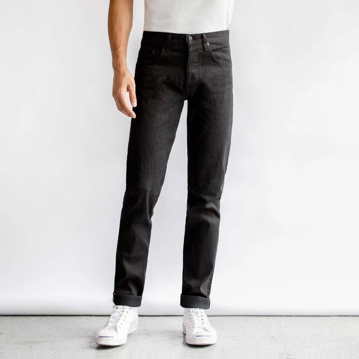 Barton Slim Jean - Black Selvage Rinse - Imogene + Willie - STAG Provisions - Pants - Denim