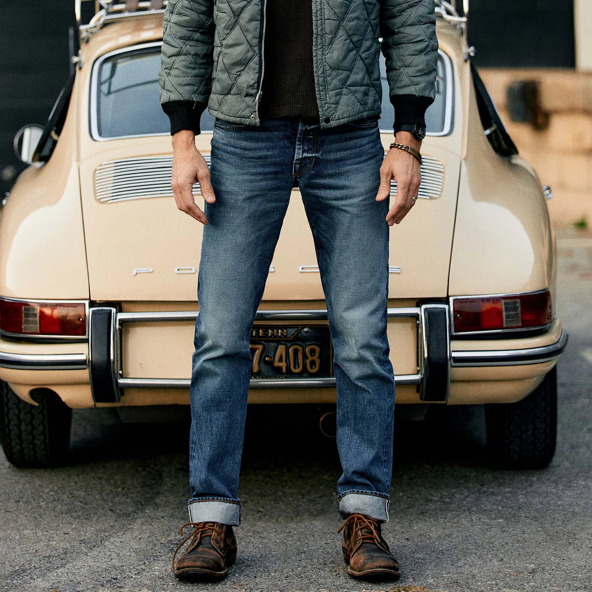 
                          Barton Slim Jean - Telluride - Imogene + Willie - STAG Provisions - Pants - Denim
                        
